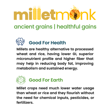 Millet Monk Millet Namkeen Mixture: 160g