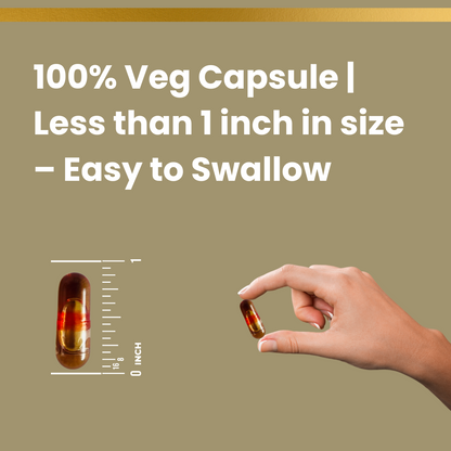 Black Seed Oil Capsules – 1000 mg Cold-Pressed (30 Veg Capsules)