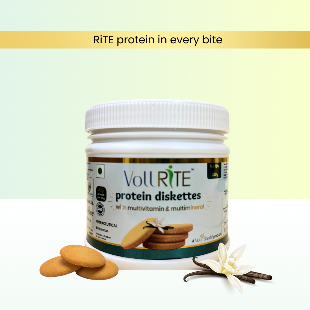 Voll Rite protein diskettes jar