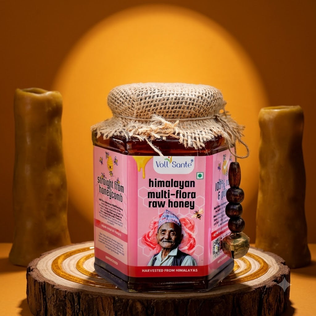 Seven Sages Himalayan Multi-flora Raw Honey: Jar of 500g