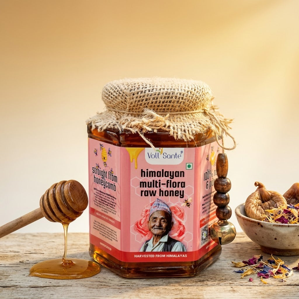 Seven Sages Himalayan Multi-flora Raw Honey: Jar of 500g