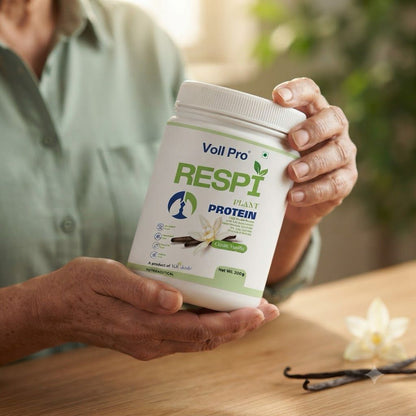 Voll Pro Respi Plant Protein Powder 200g (Vanilla Flavour)