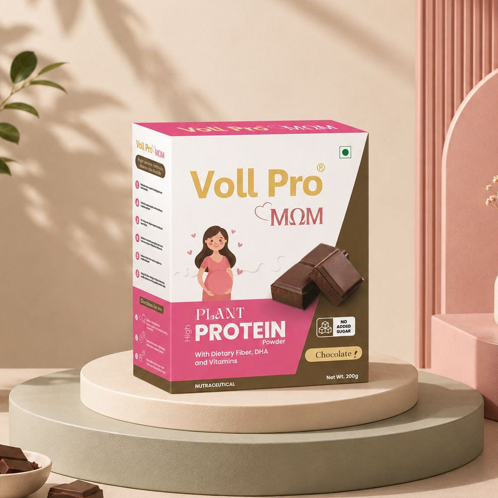 Voll Pro MOM Plant Protein Powder 200g (Swiss Chocolate Flavour)