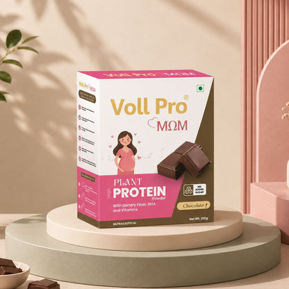 Voll Pro MOM Plant Protein Powder 200g (Swiss Chocolate Flavour)